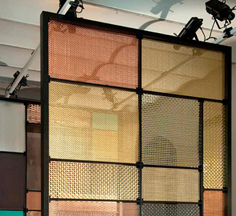 Using Wire Mesh for Space Dividers & Displays