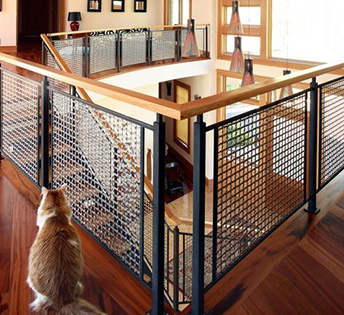 Wire Mesh in Decorative Railings