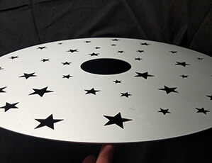 Laser Cut Metal Plate Material