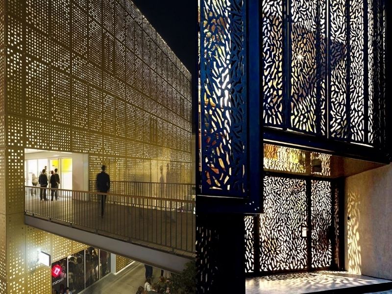 Elevate Commercial Spaces with Custom Laser Cut Decorative Metal Panels